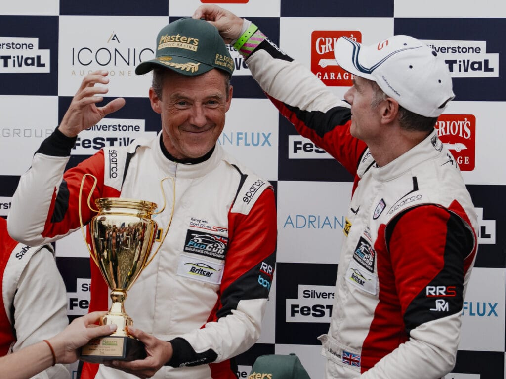 Victory at Silverstone Festival for FF Corse 2 CJ Ducker Sunday A7V08620 edited