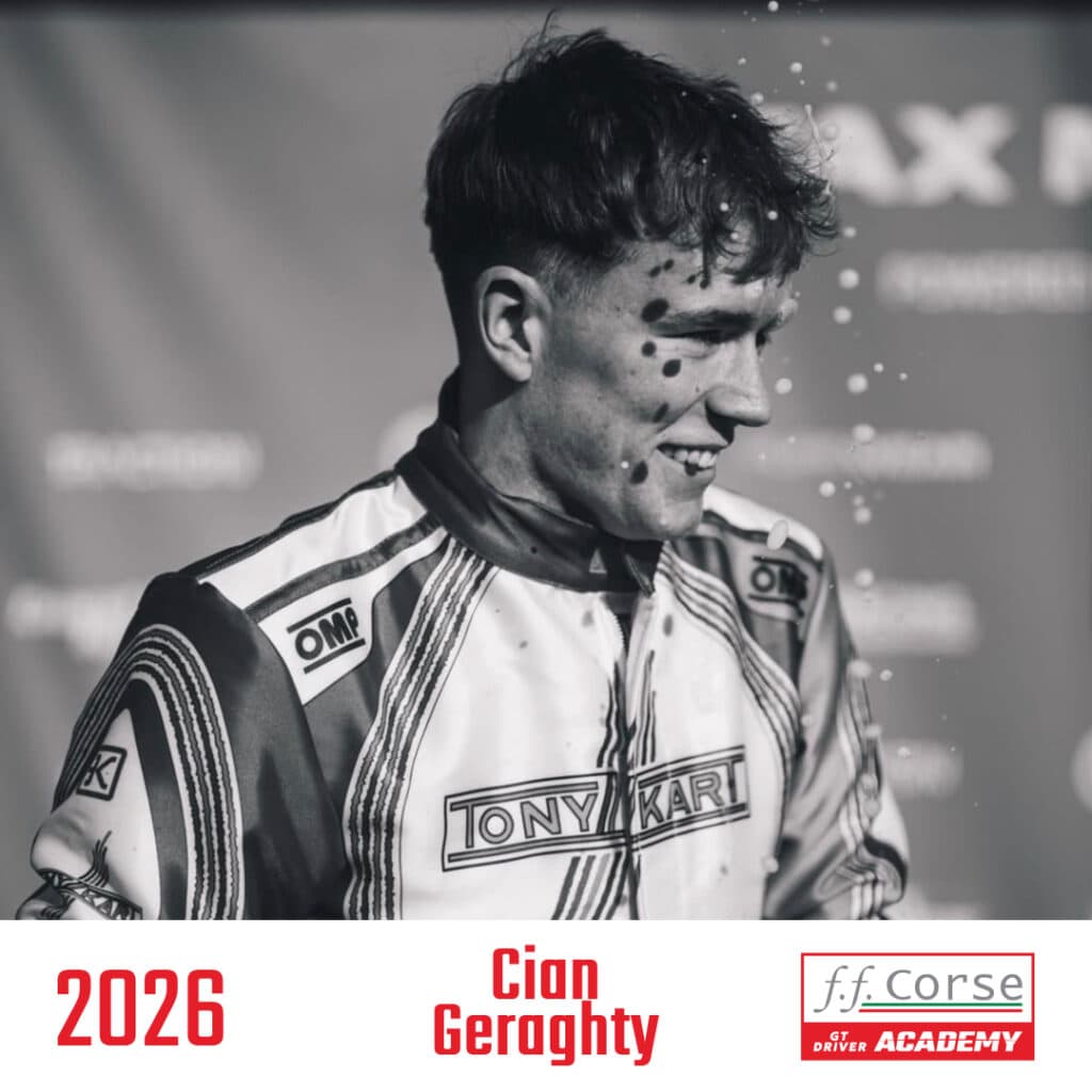Announcing the 2026 FF Corse GT Driver Academy Members 3 Cian Geraghty