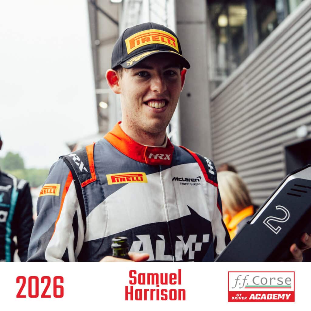 Announcing the 2026 FF Corse GT Driver Academy Members 11 Samuel Harrison